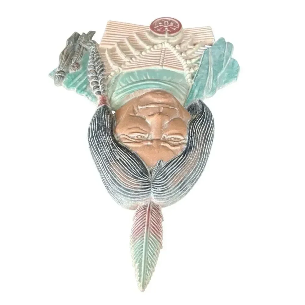 Sexton Metalcraft Vintage 1970 Native American Wall Hanging USA